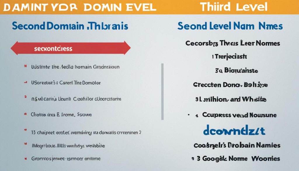 Examples of domain levels
