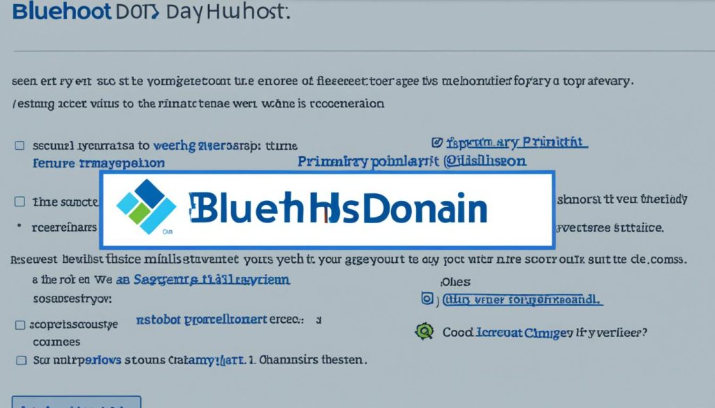 Manual Method for Changing the Primary Domain at Bluehost
