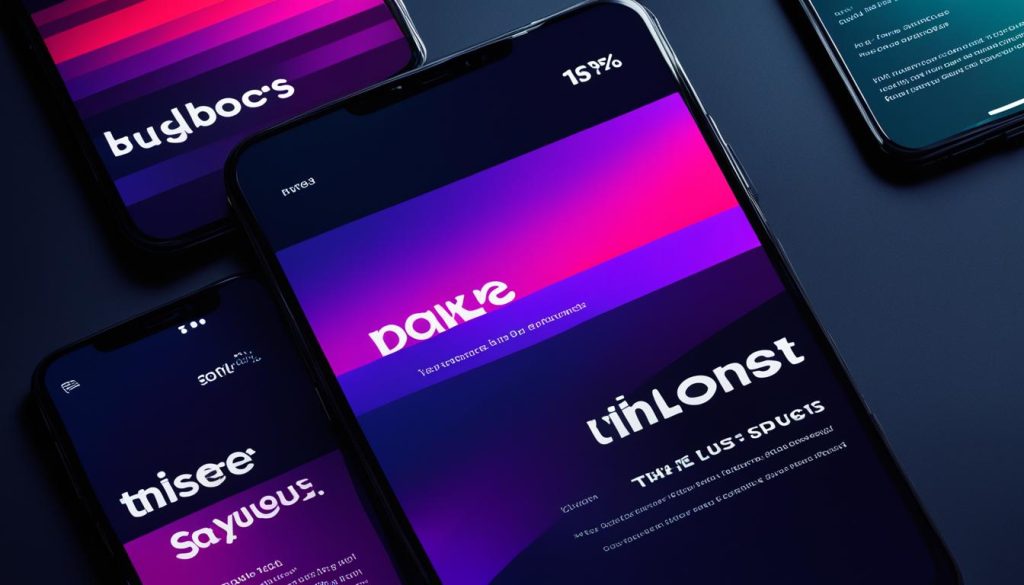 dark mode web design trend