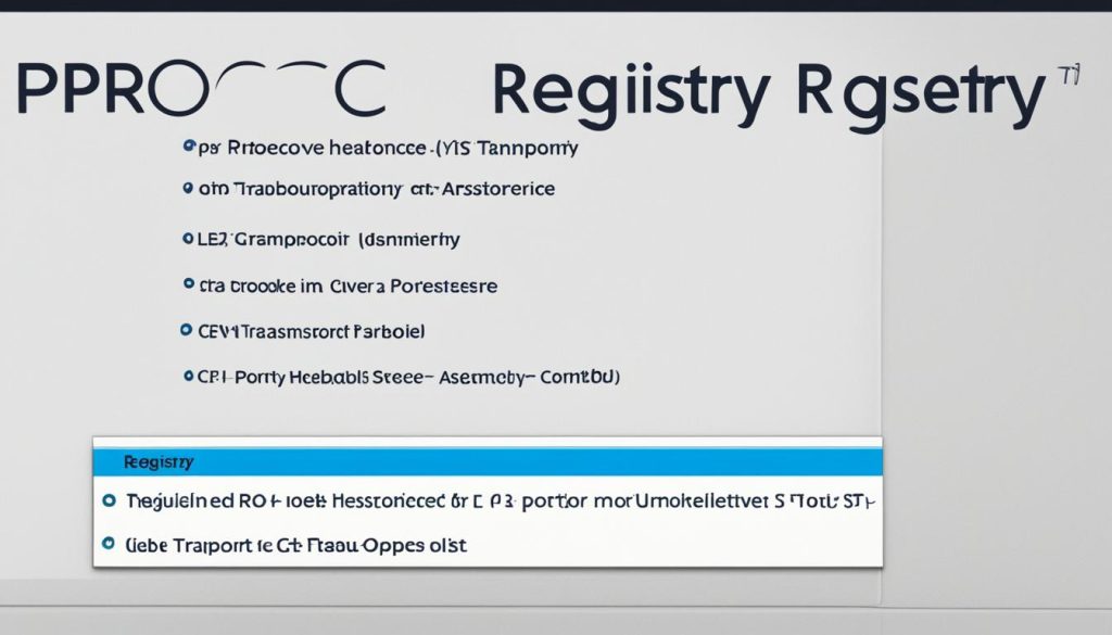 Protocol registry