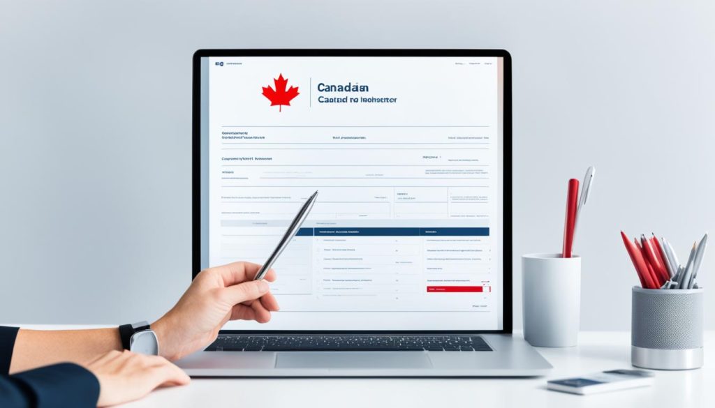 Canadian business registry