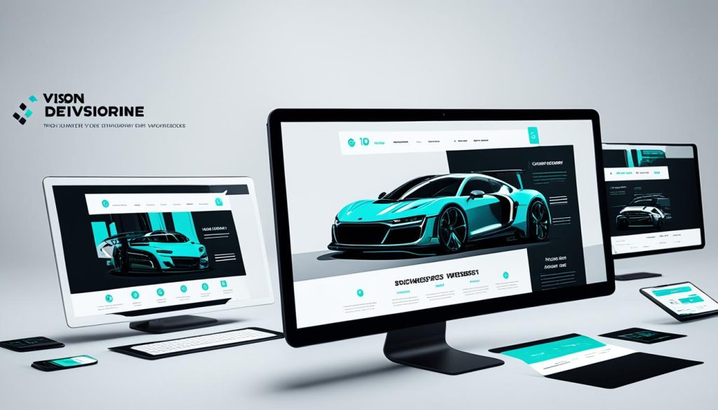 Visions Design web design