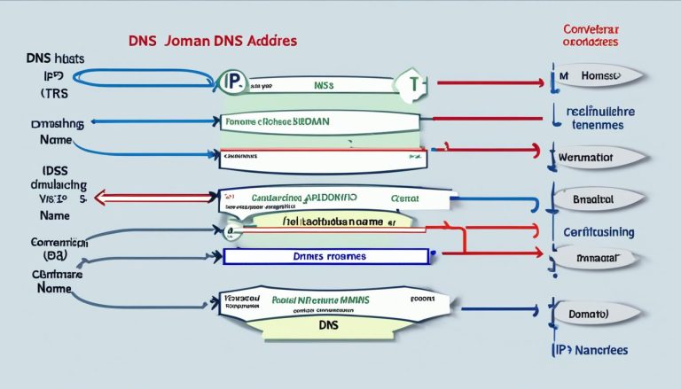 DNS Host (also known as an A record or a host record)